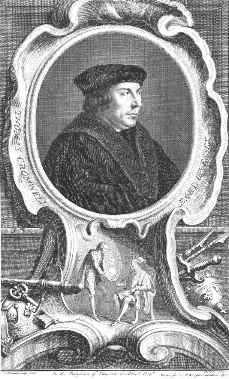 Thomas Cromwell, jarl af Essex, 1739 af Jacobus Houbraken