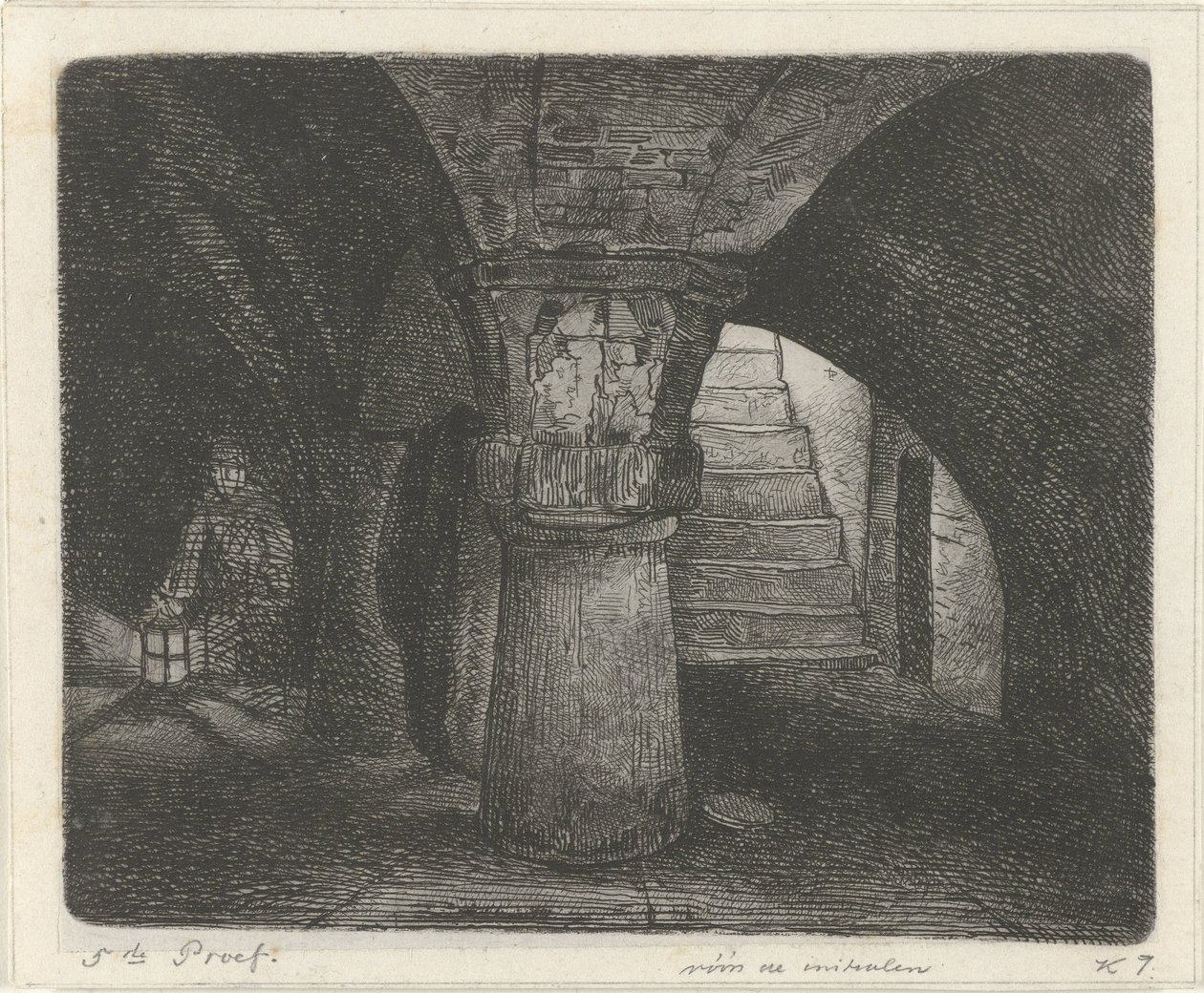 Kælderhvælving af Jacobus Ludovicus Cornet