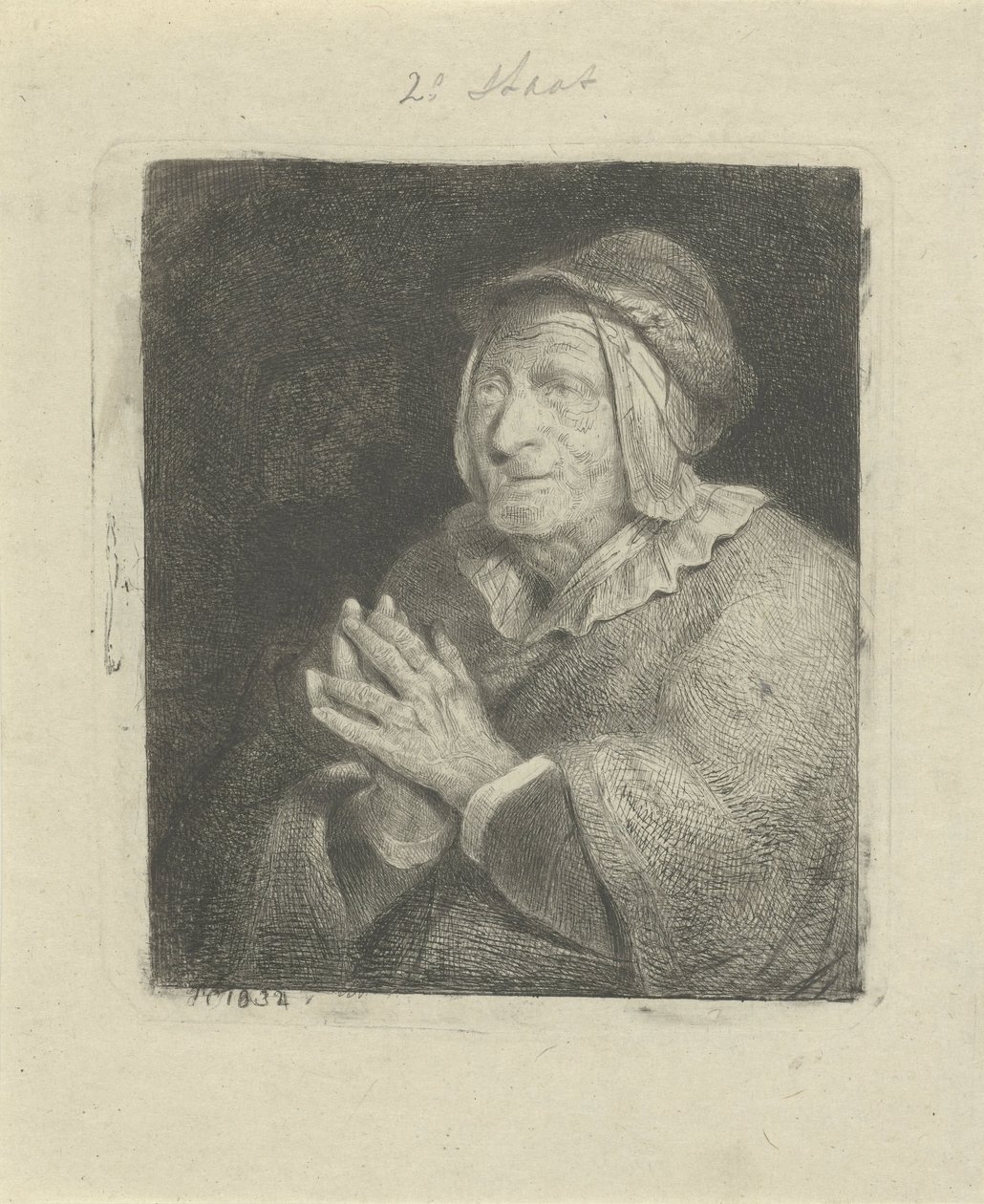 Gammel dame af Jacobus Ludovicus Cornet