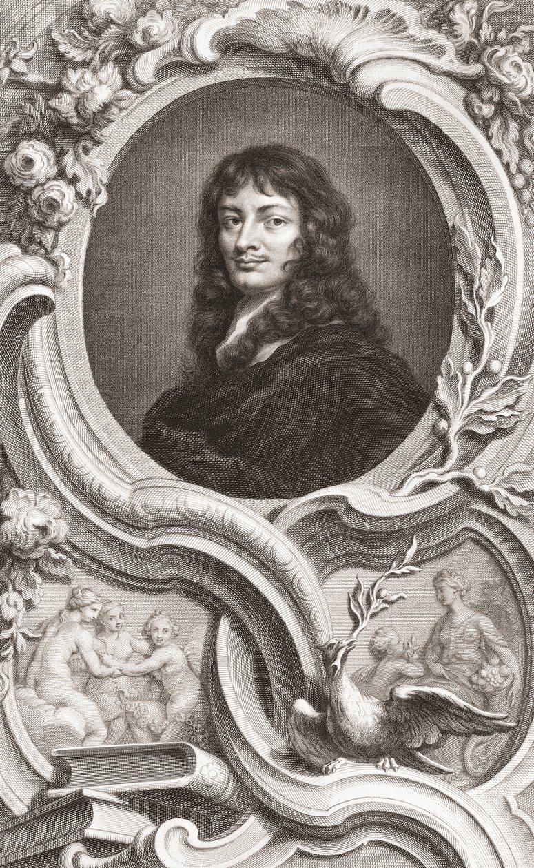 Sir William Temple af Jacobus and Vertue George Houbraken