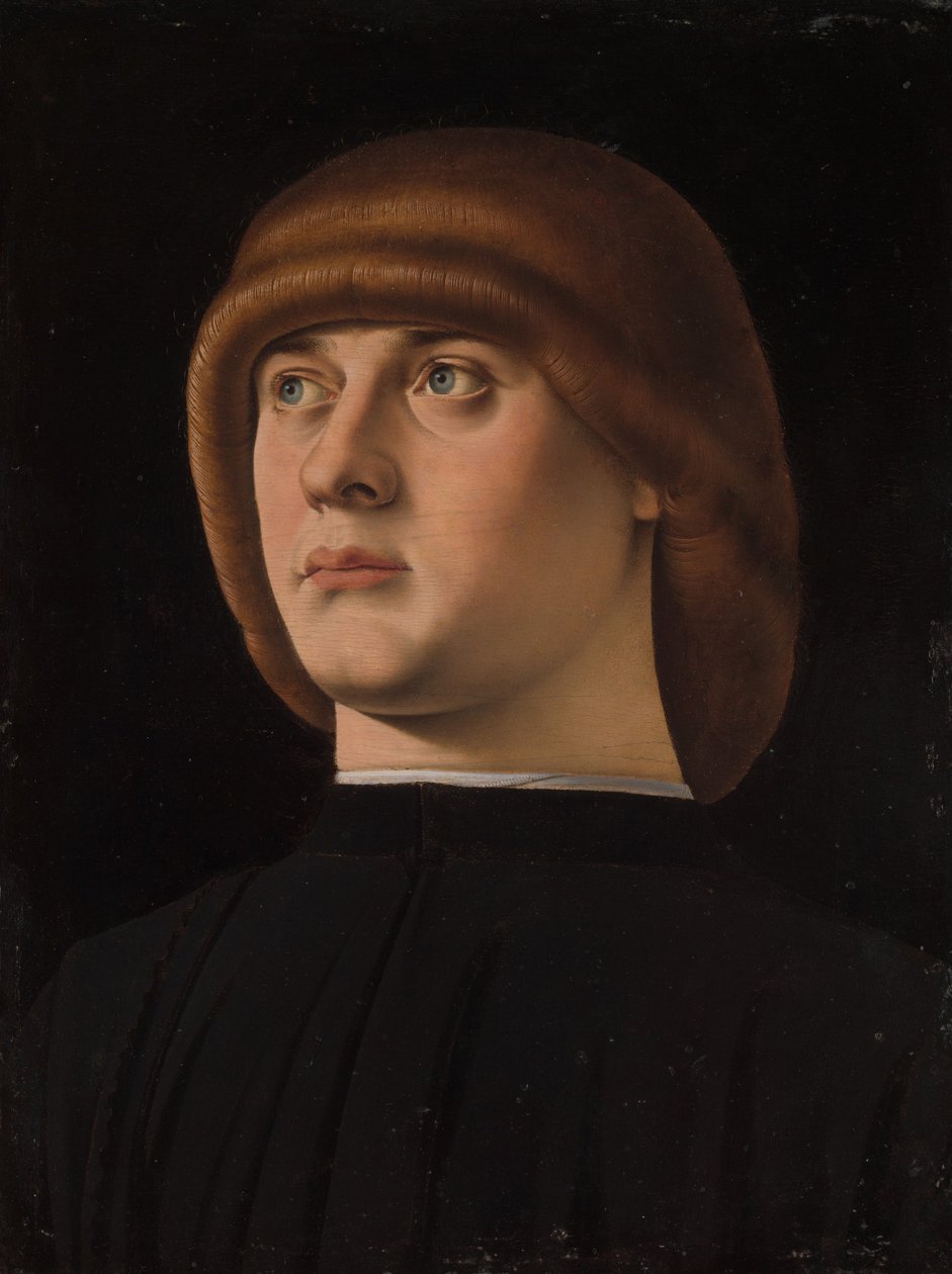Portræt af en ung mand, ca. 1480 af Jacometto Veneziano