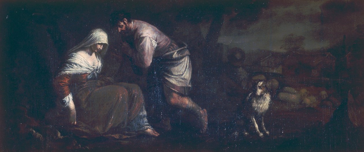 Juda og Tamar af Jacopo Bassano