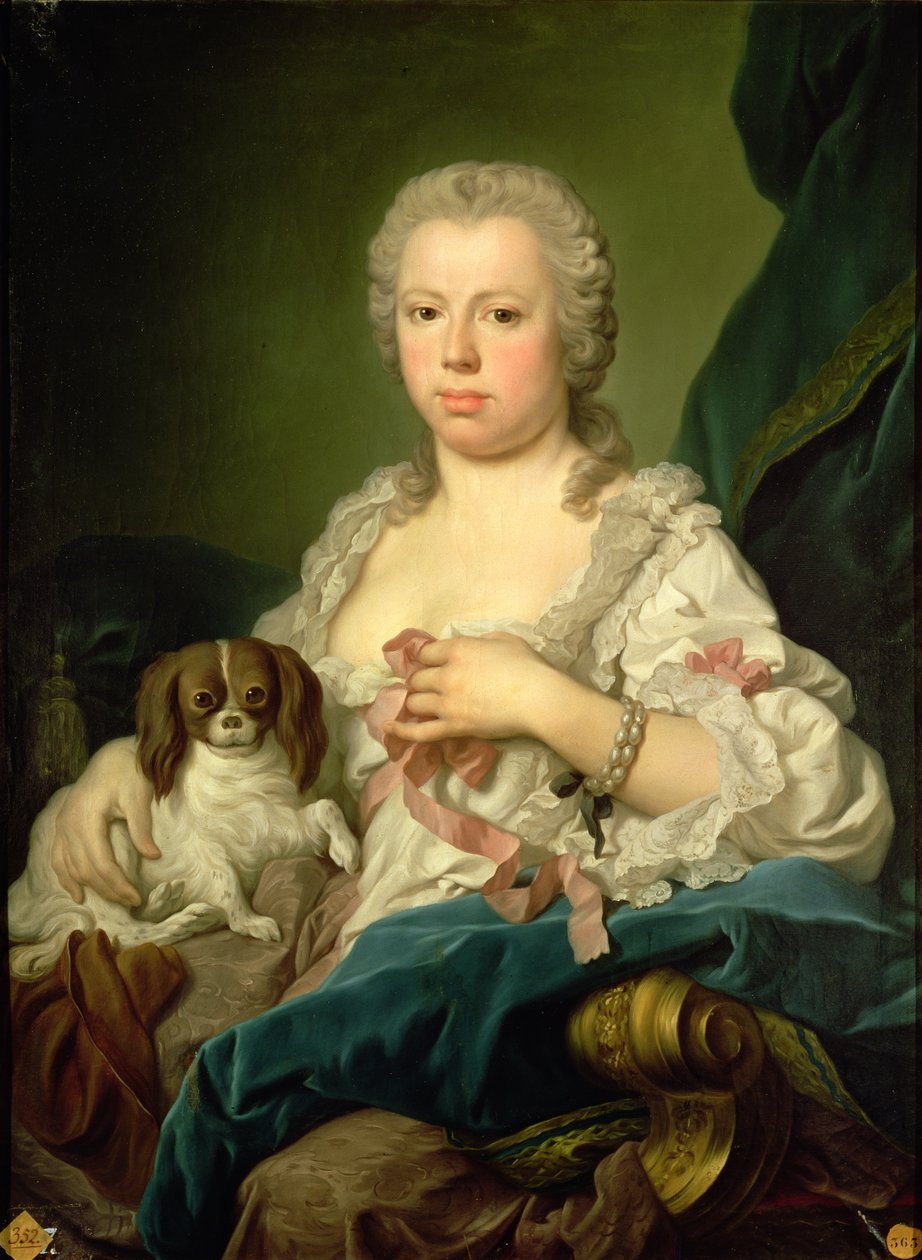 Maria-Barbara de Braganza (d. 1758) af Jacopo Amigoni