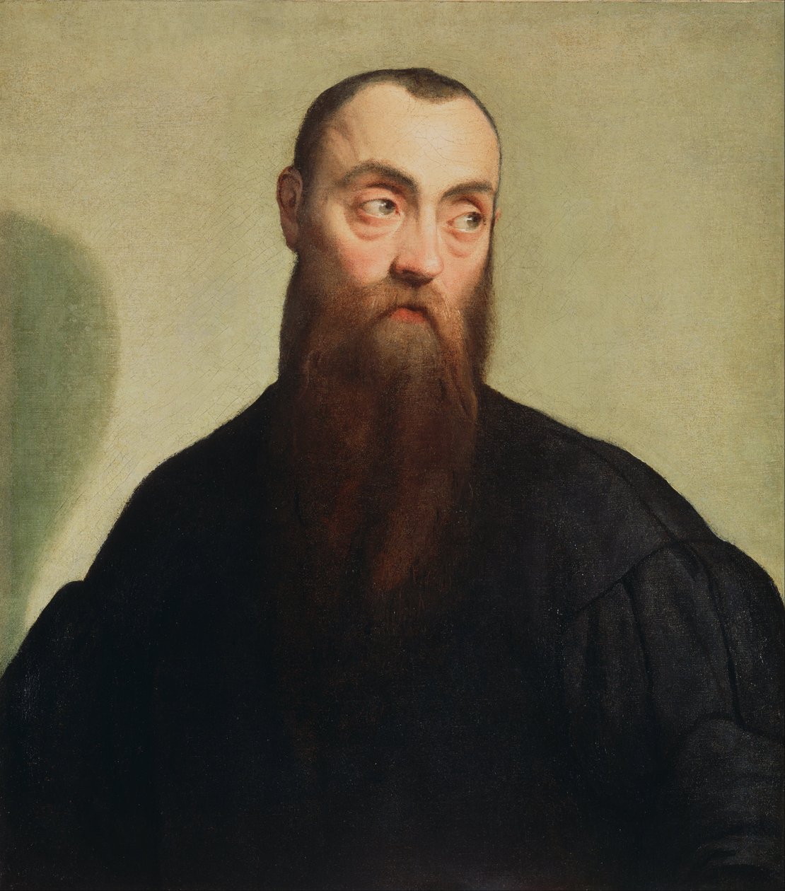 Portræt af en skægmand af Jacopo Bassano
