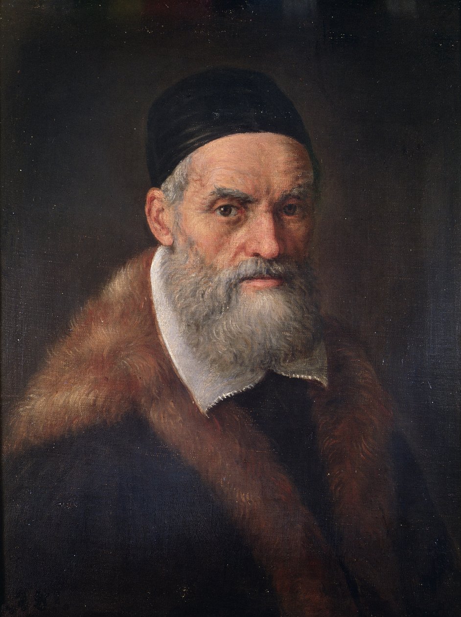 Selvportræt, c.1562-92 af Jacopo Bassano