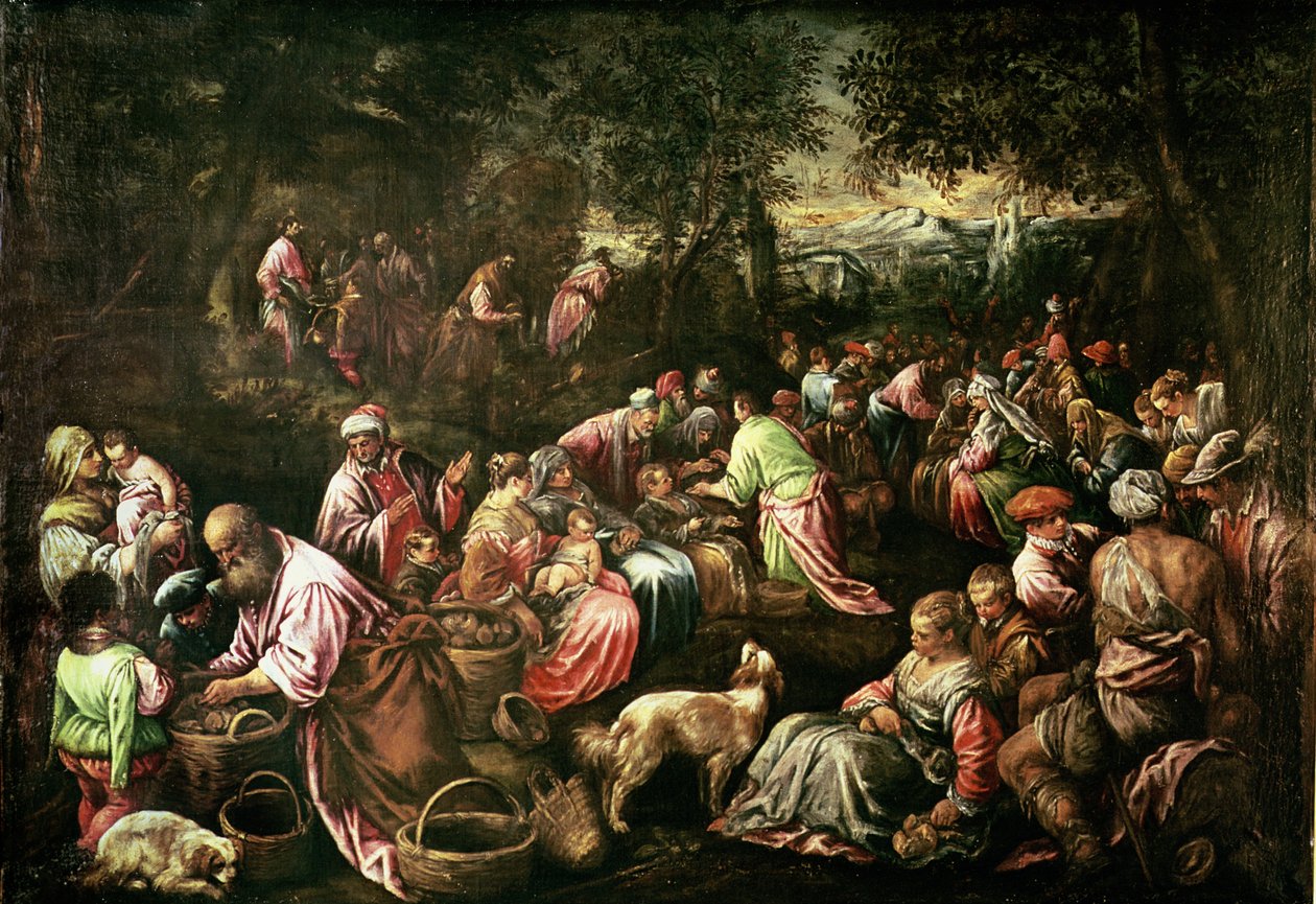 De Femtusindes Bespisning af Jacopo Bassano