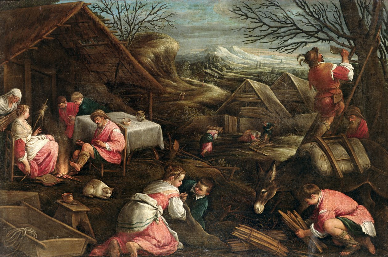 Vinter af Jacopo Bassano