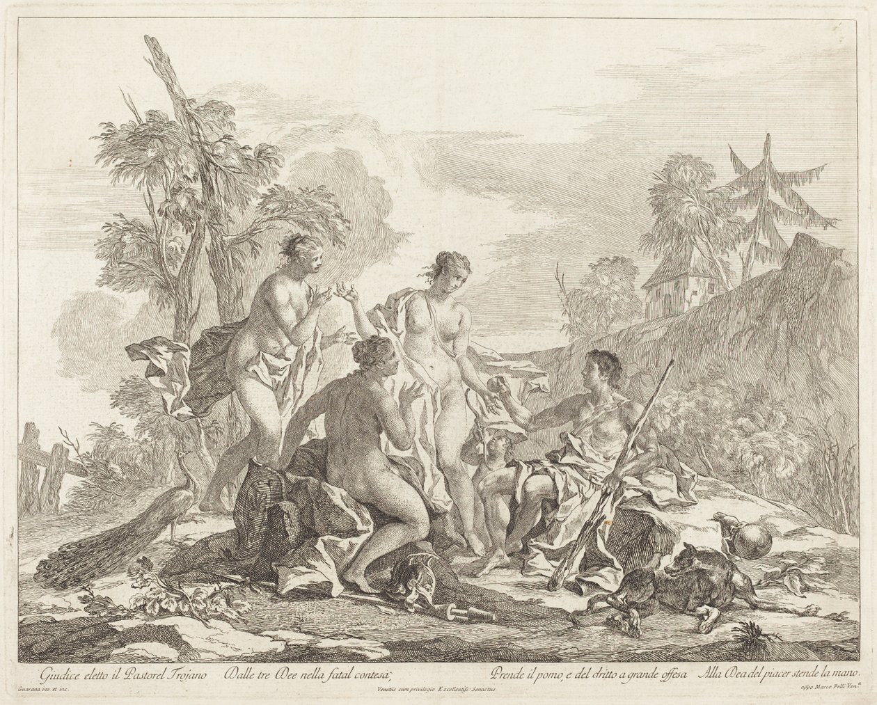 Dommen i Paris af Jacopo Guarana