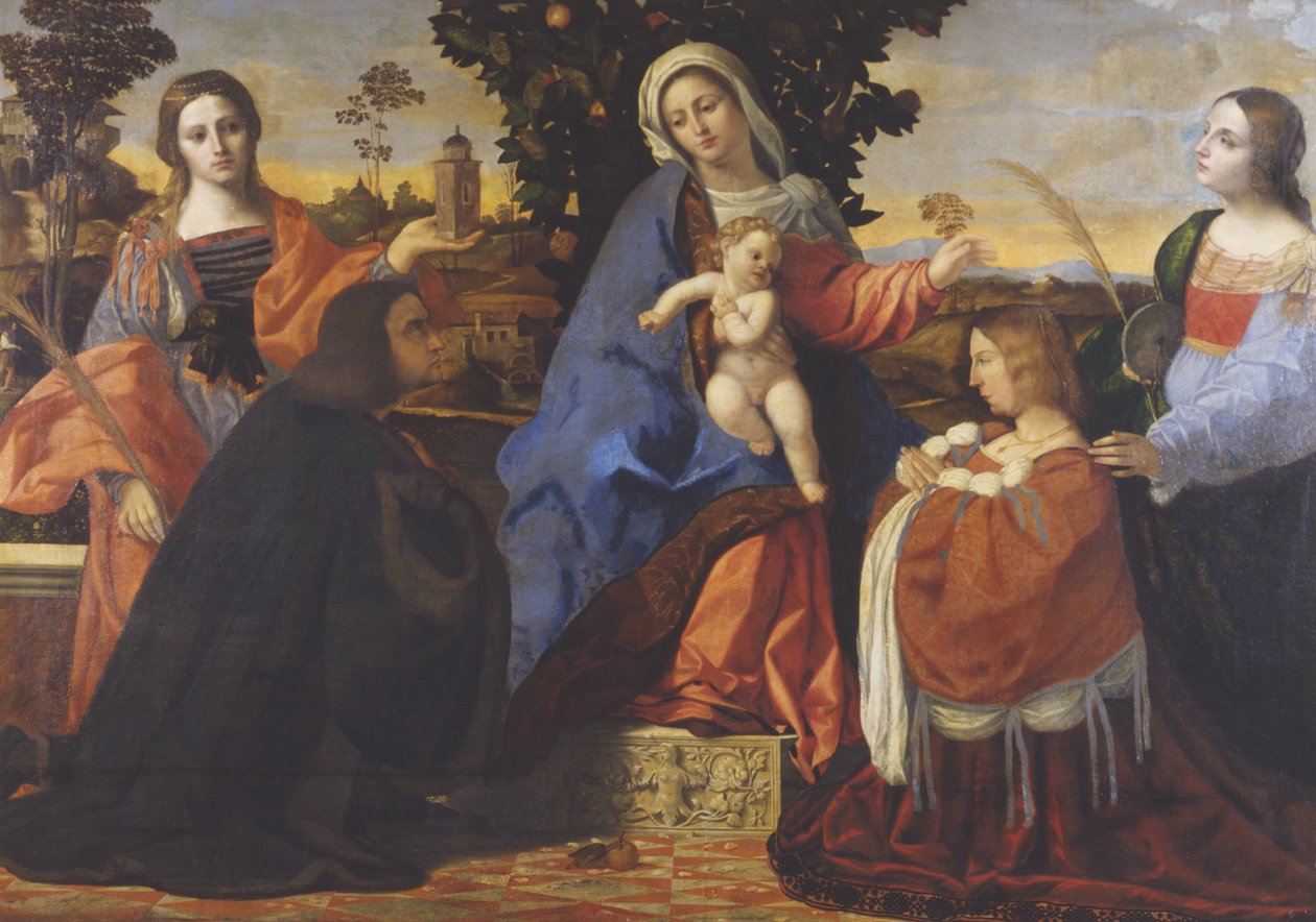 Hellig samtale af Jacopo Palma