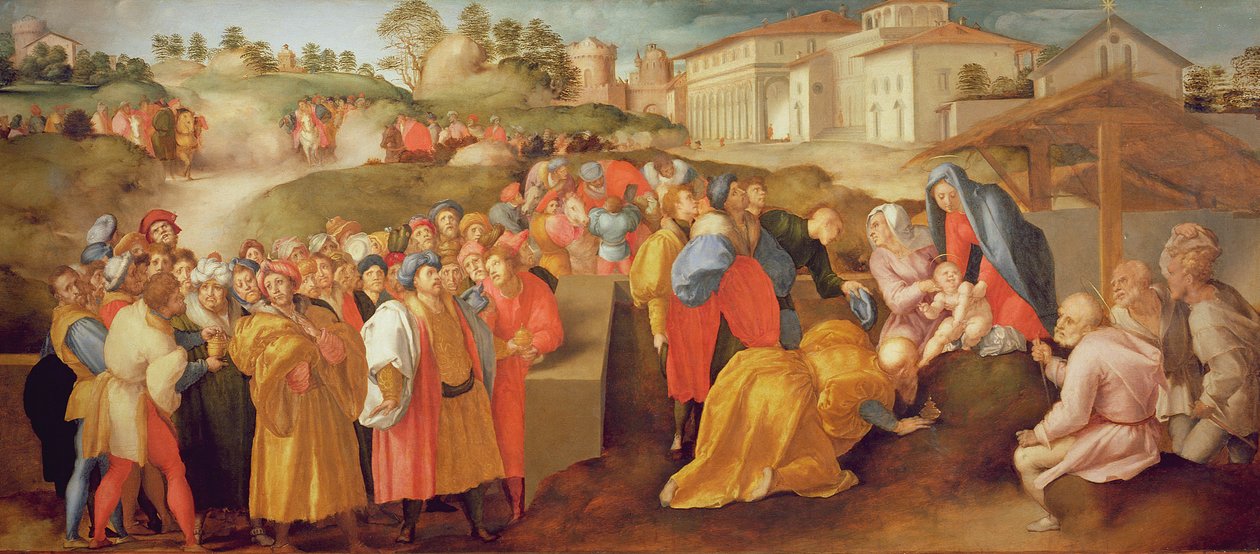 Tilbedelse af de tre konger, kendt som "Benintendi Epiphany af Jacopo Pontormo