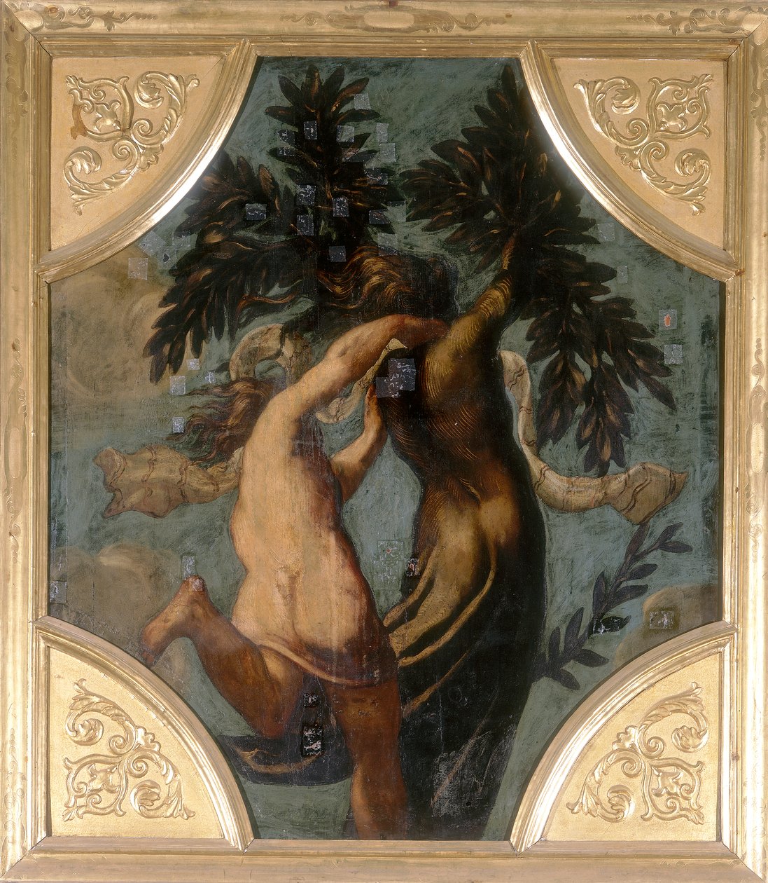 Apollo og Daphne, ottekant af Jacopo Robusti Tintoretto