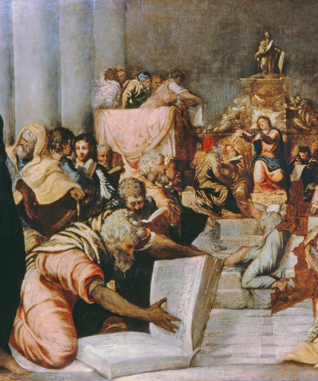 Kristus blandt lægerne, begyndelsen af 1540