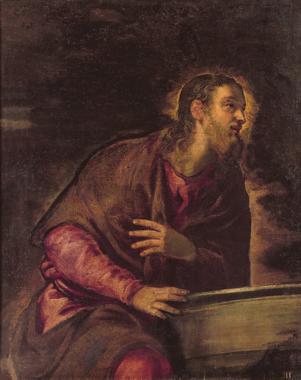 Kristus ved brønden, ca.1560 (se 50267) af Jacopo Robusti Tintoretto