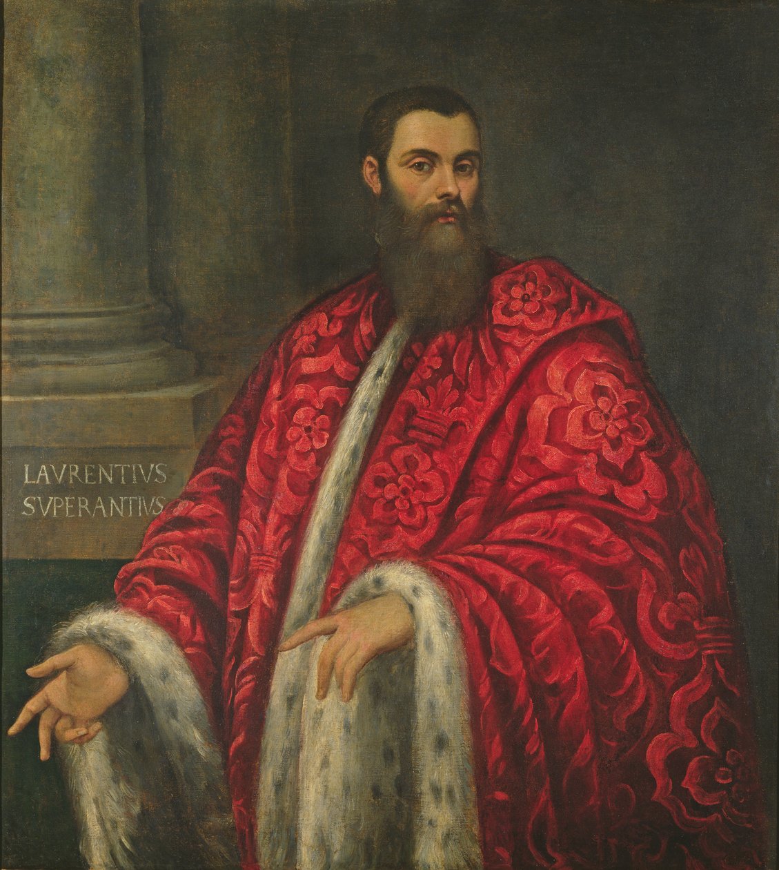 Gentleman Facing to the Right, ca. 1553 af Jacopo Robusti Tintoretto