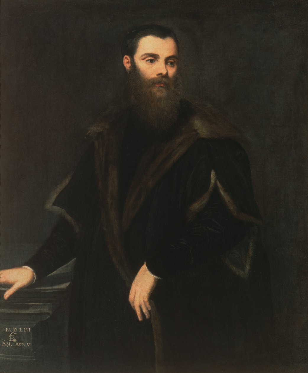 Lorenzo Soranzo (1519-75), 35 år gammel, 1553 af Jacopo Robusti Tintoretto