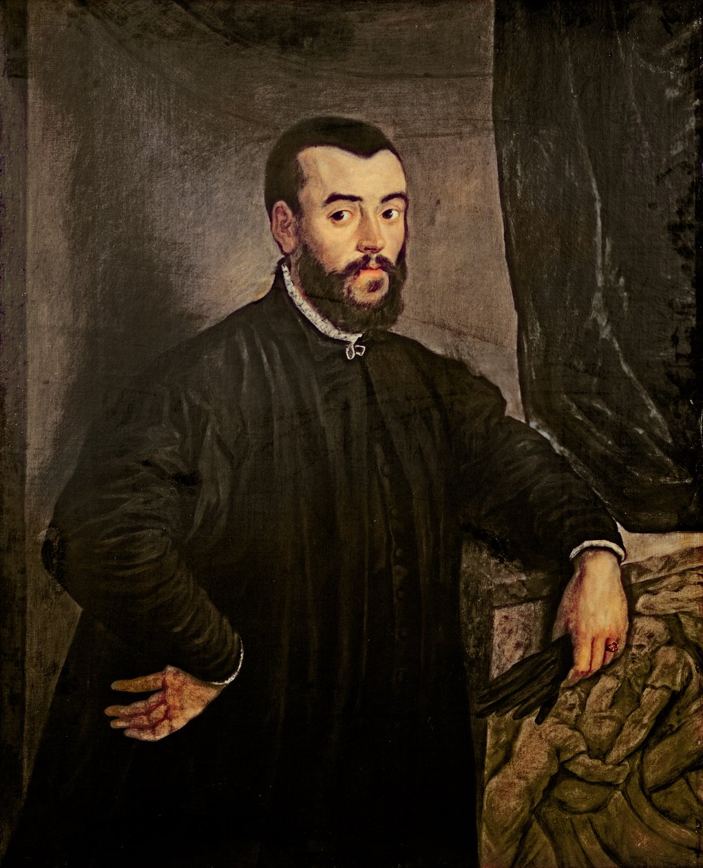 Portræt af Andreas Vesalius (1514-64) af Jacopo Robusti Tintoretto