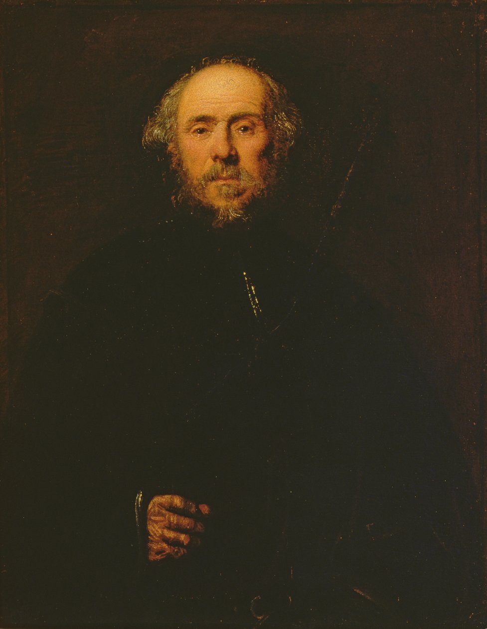 Portræt af en mand af Jacopo Robusti Tintoretto