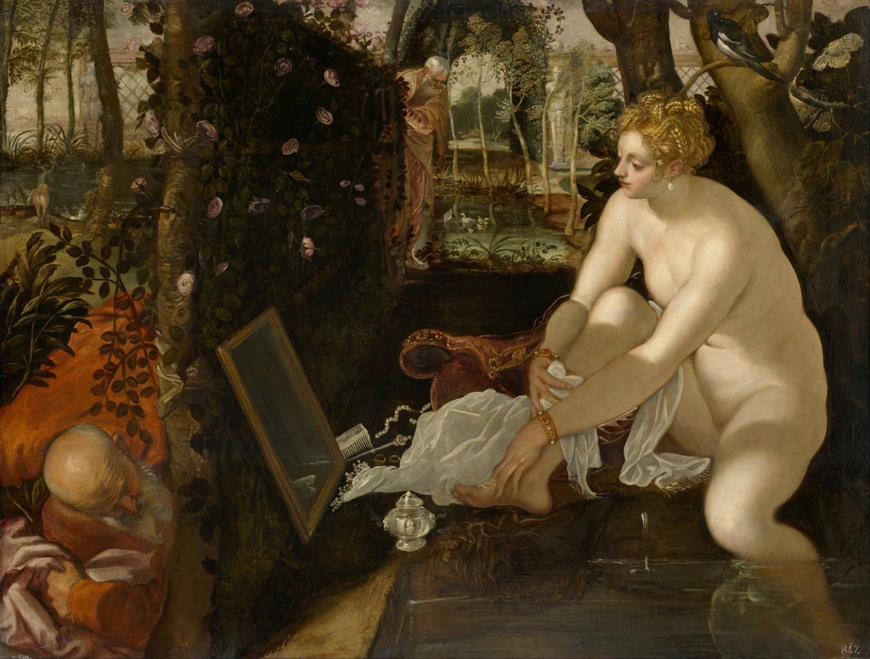Susanna og de ældste af Jacopo Robusti Tintoretto