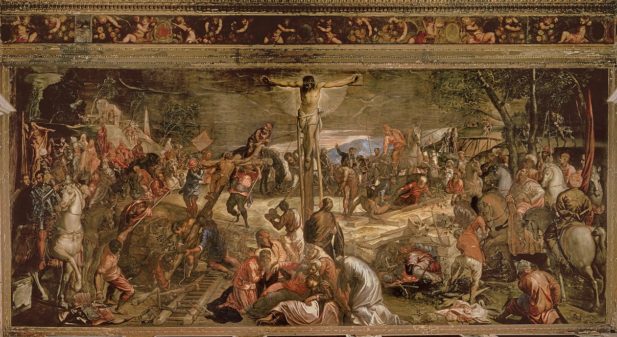 Kristi korsfæstelse, 1565 af Jacopo Robusti Tintoretto