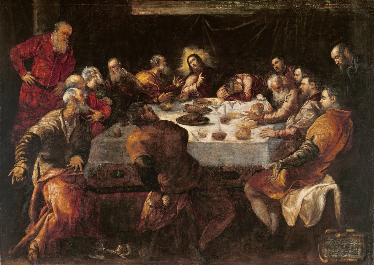 Den sidste nadver af Jacopo Robusti Tintoretto