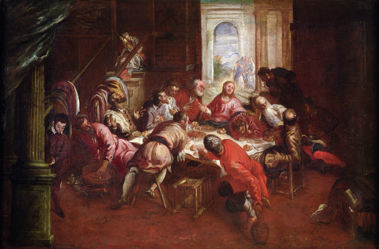 Den sidste nadver af Jacopo Robusti Tintoretto