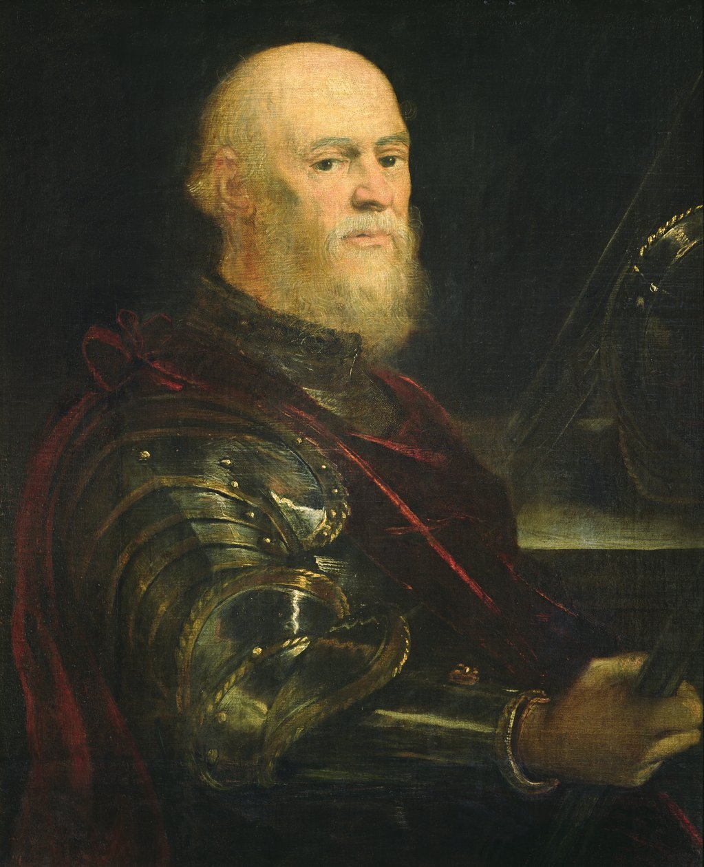 Venetiansk general, 1570-75 af Jacopo Robusti Tintoretto