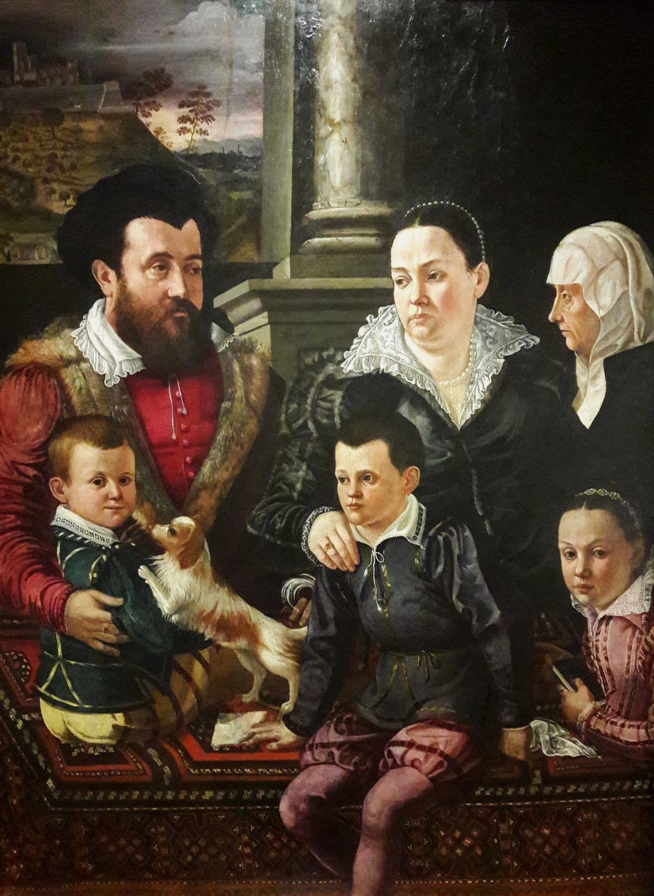 Familieportræt af Jacopo da Empoli