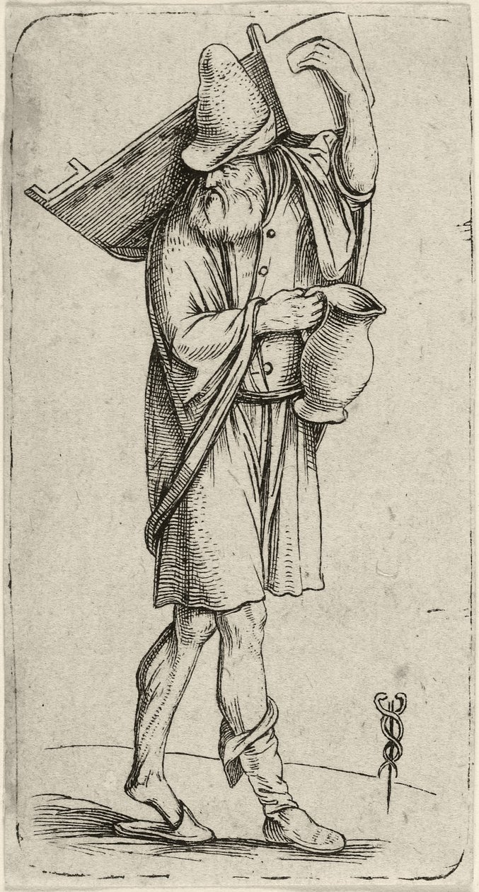 Mand med vugge, ca. 1501-1503 af Jacopo de Barbari