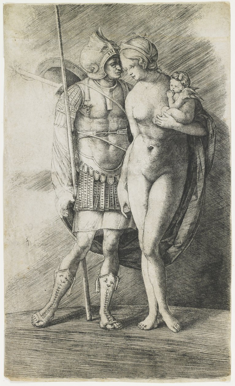 Mars og Venus, ca. 1510-1512 af Jacopo de Barbari