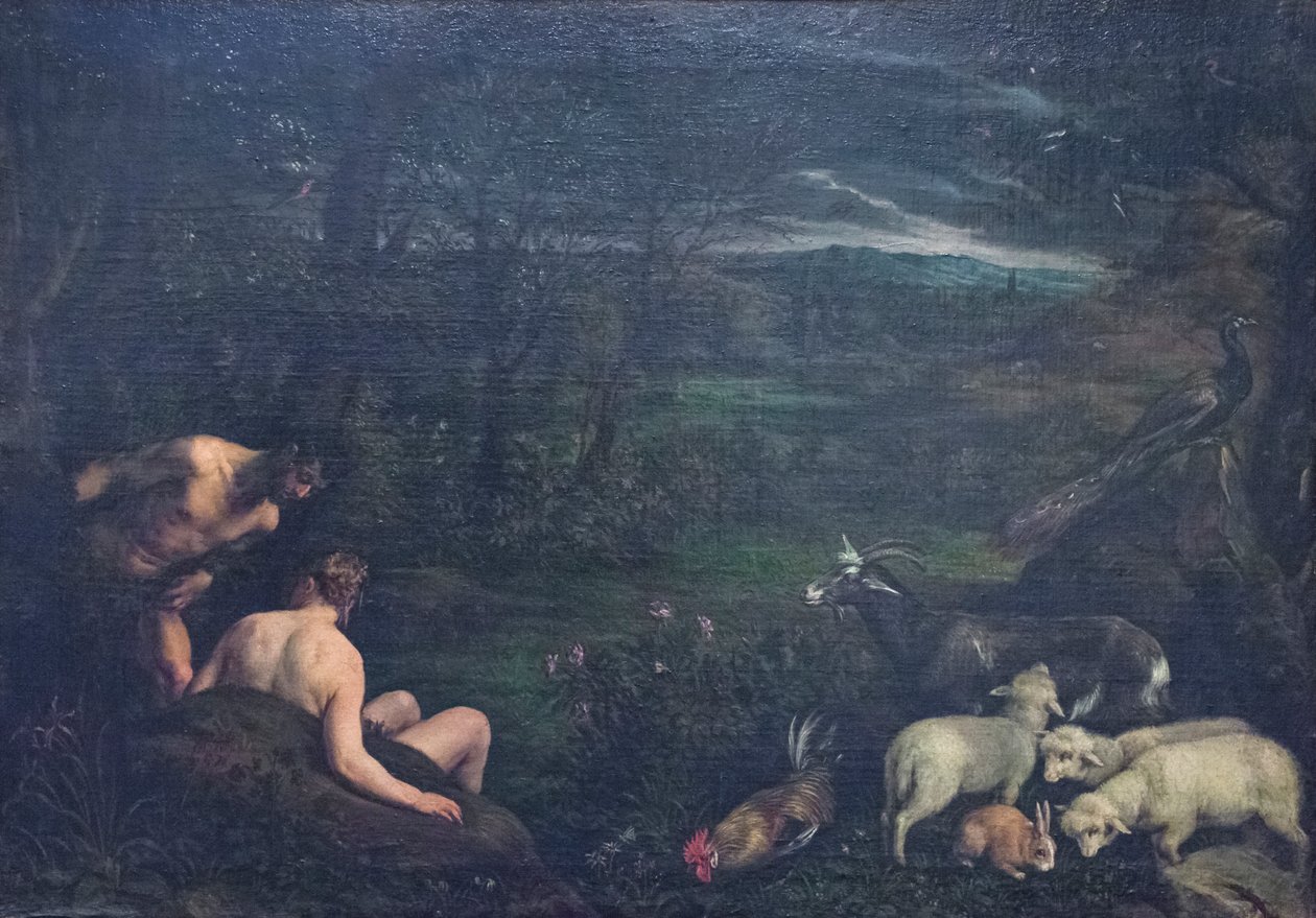 Jordisk paradis af Jacopo (1510 92) Bassano