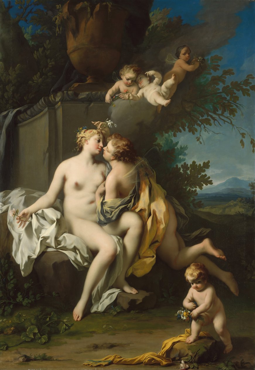 Flora og Zephyr, 1730