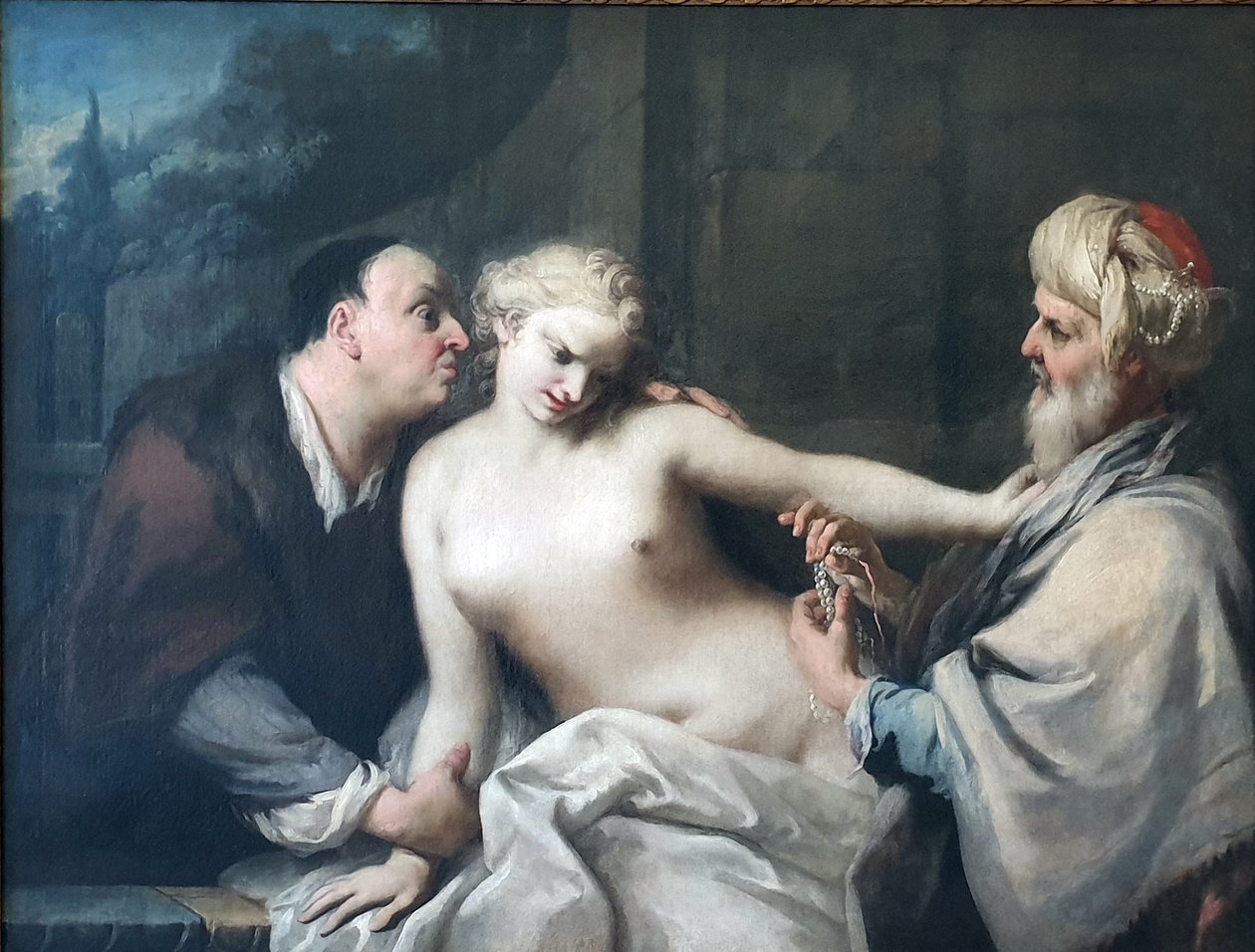 Susanna og de ældre af Jacopo Amigoni