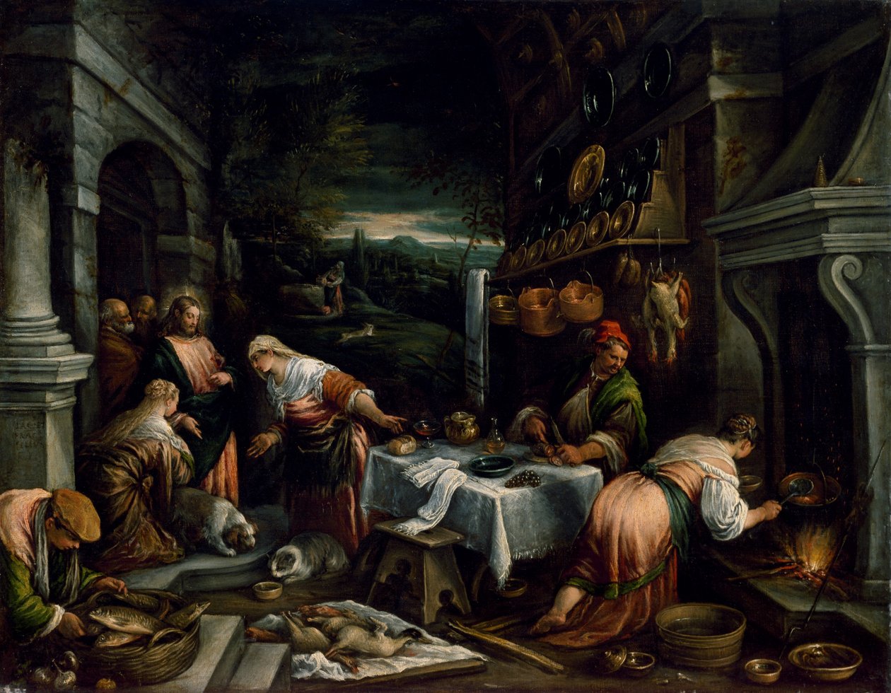 Kristus i Marias, Marthas og Lazarus