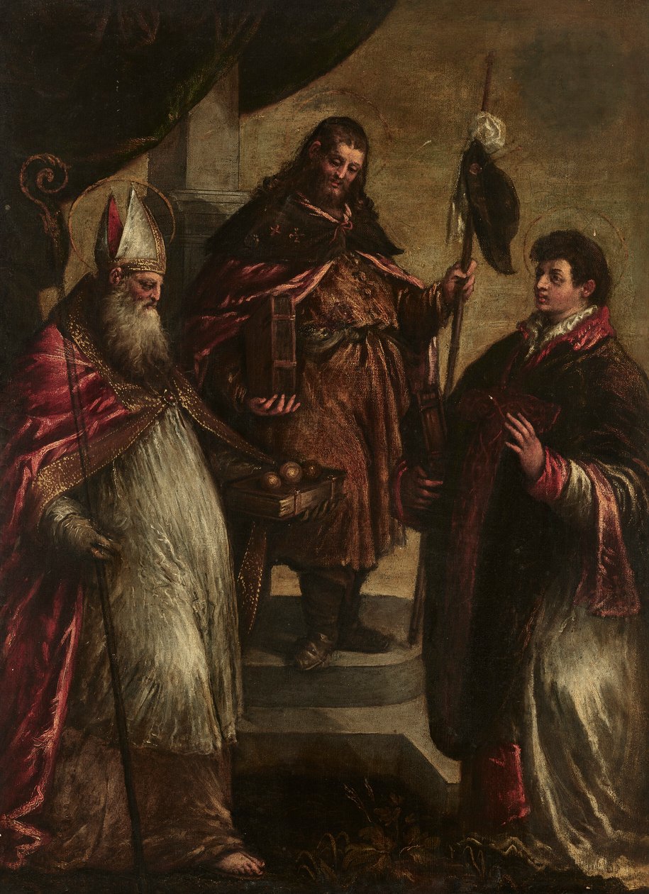 Sankt Jakob den Store, Sankt Nikolaj og Sankt Laurentius af Jacopo Bassano