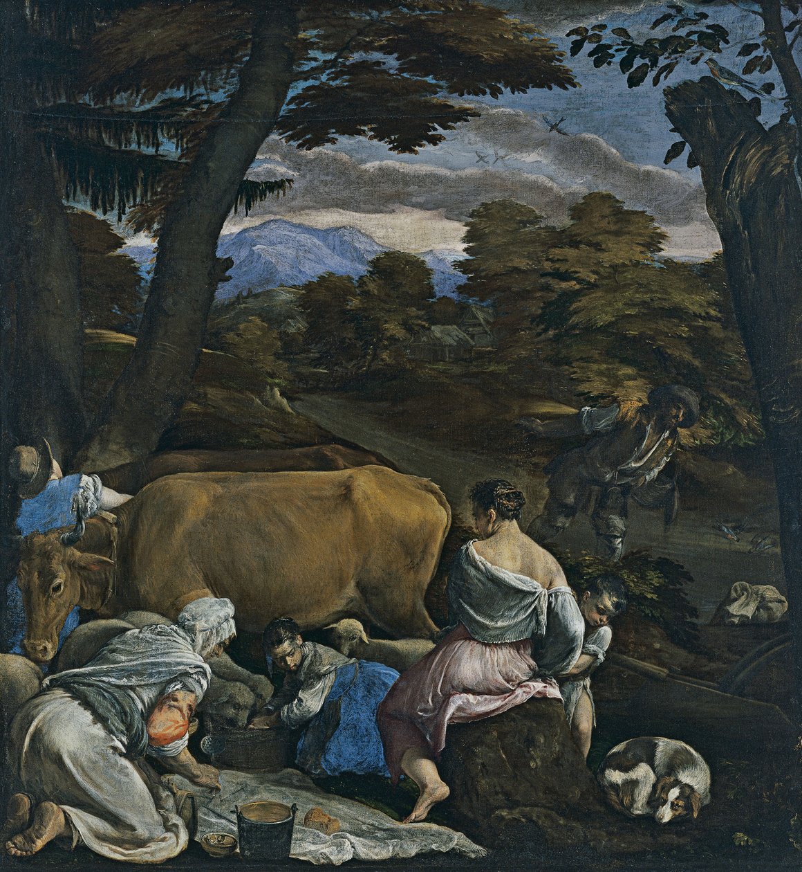 Lignelsen om såmanden af Jacopo Bassano il vecchio