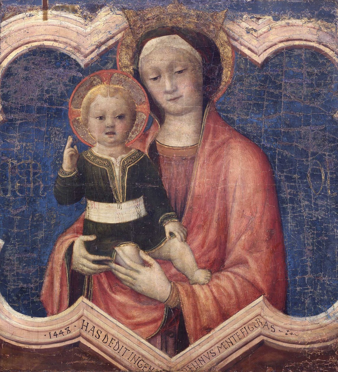 Madonna og barn af Jacopo Bellini