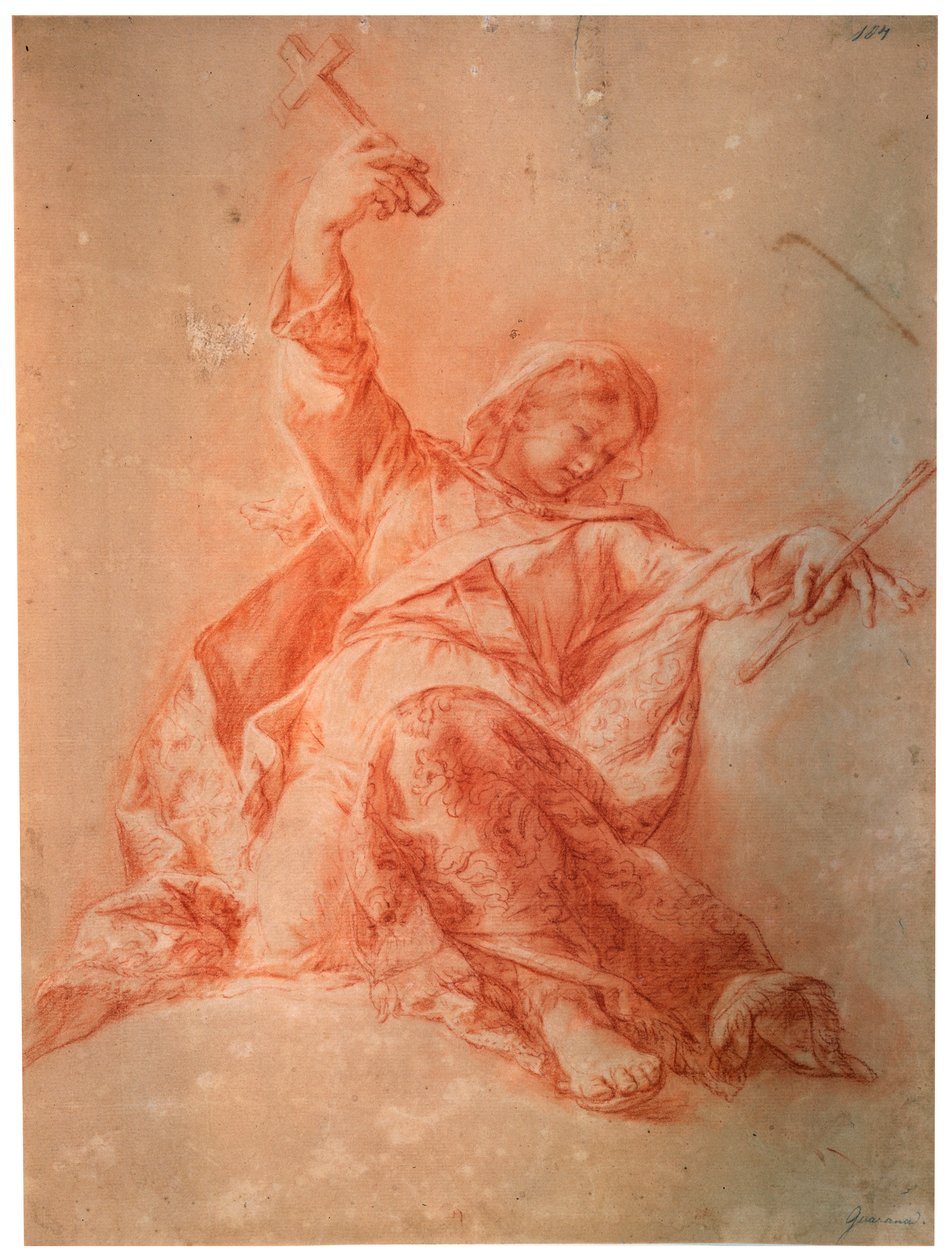 Allegori om troen, 1700-tallet af Jacopo Guarana