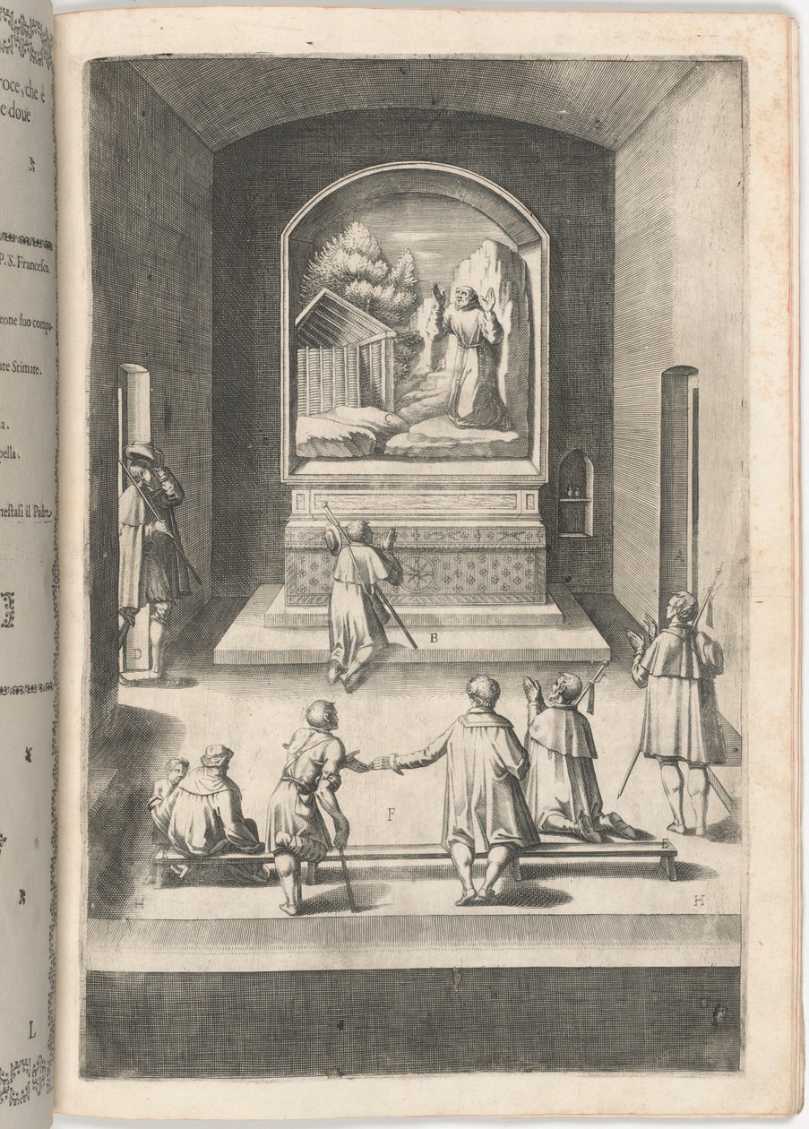 Korsets kapel [plade L] af Jacopo Ligozzi