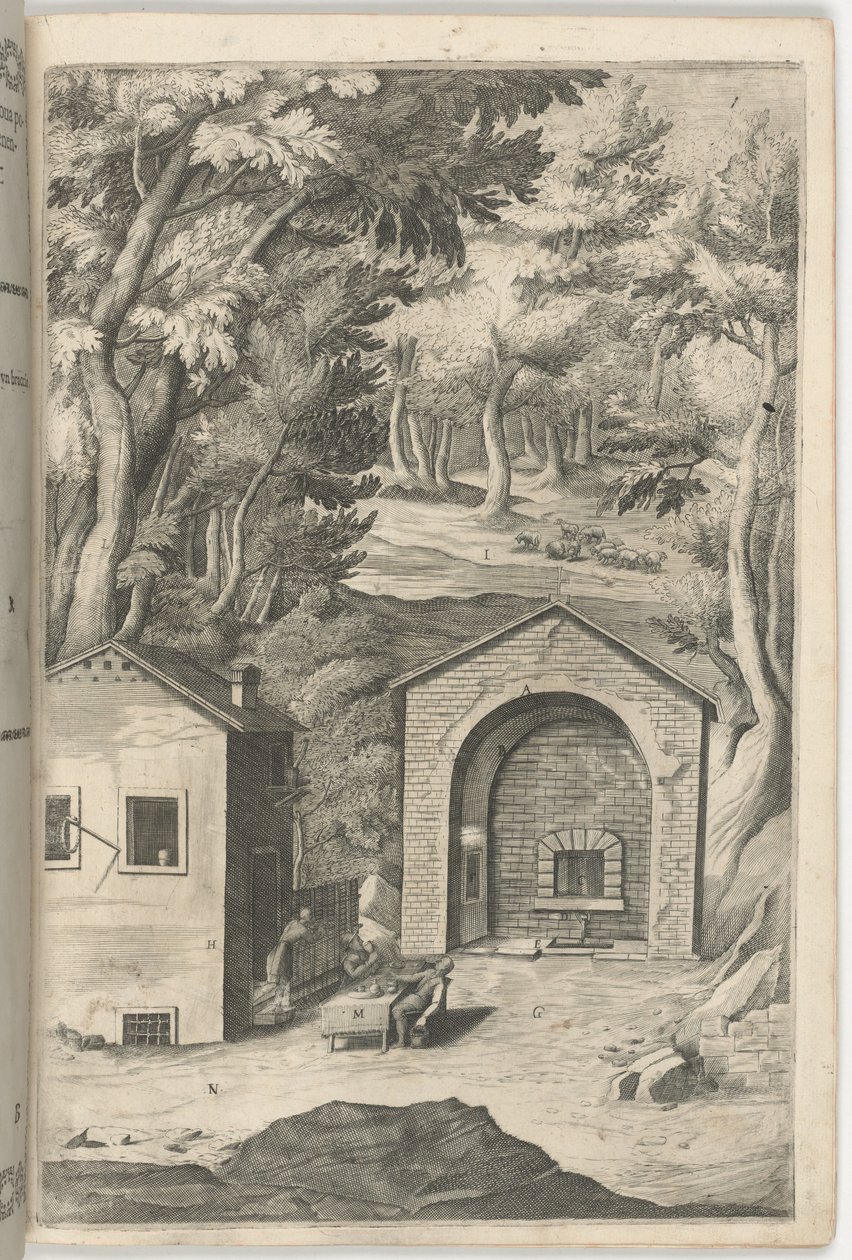 Saint Francis Spring [plade B] af Jacopo Ligozzi