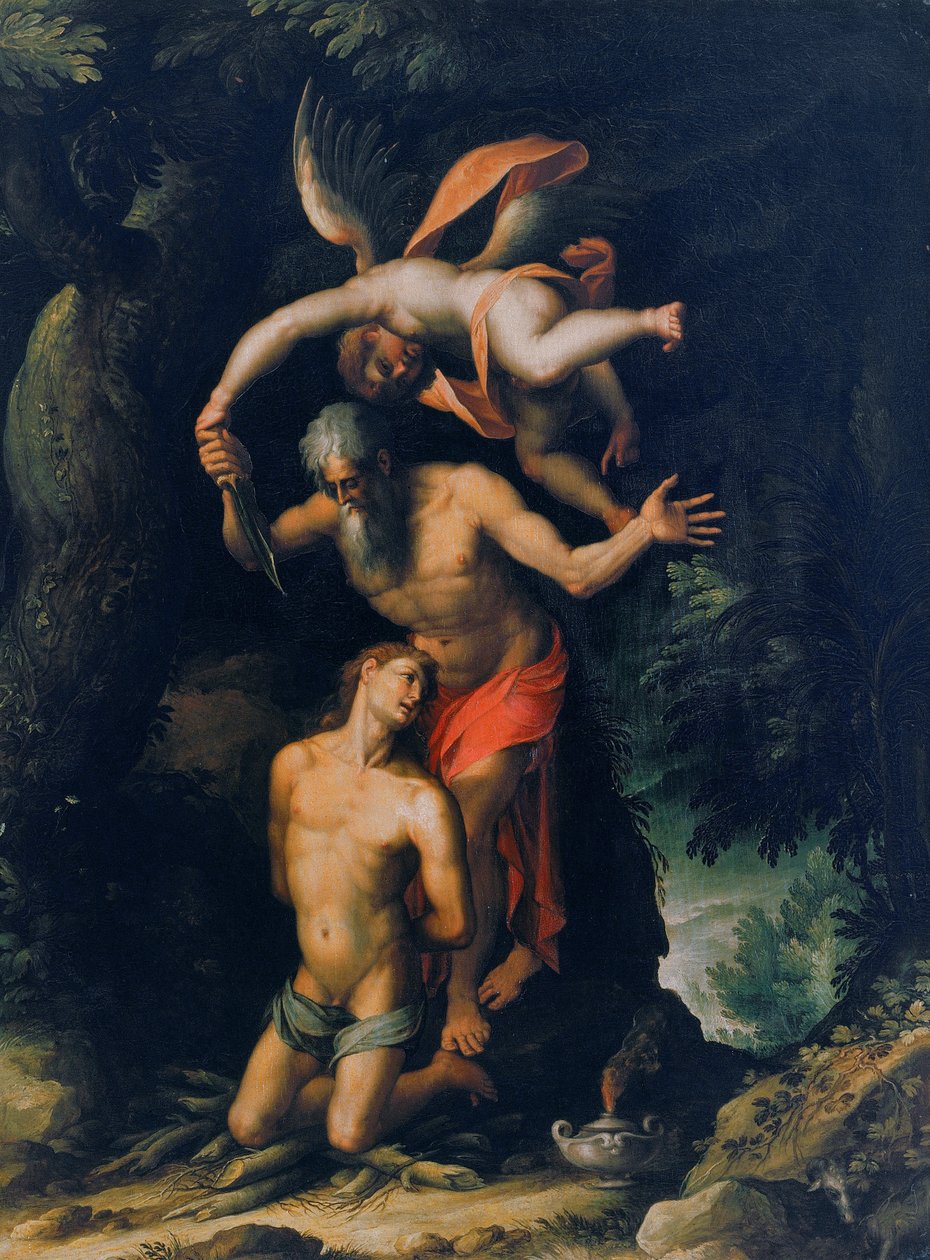Isaks ofring af Jacopo Ligozzi