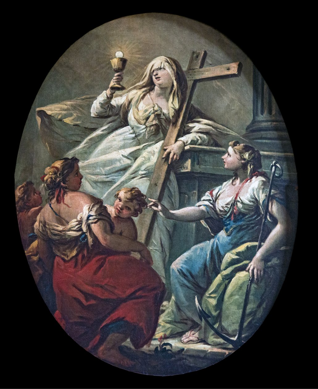 De teologiske dyder af Jacopo Marieschi