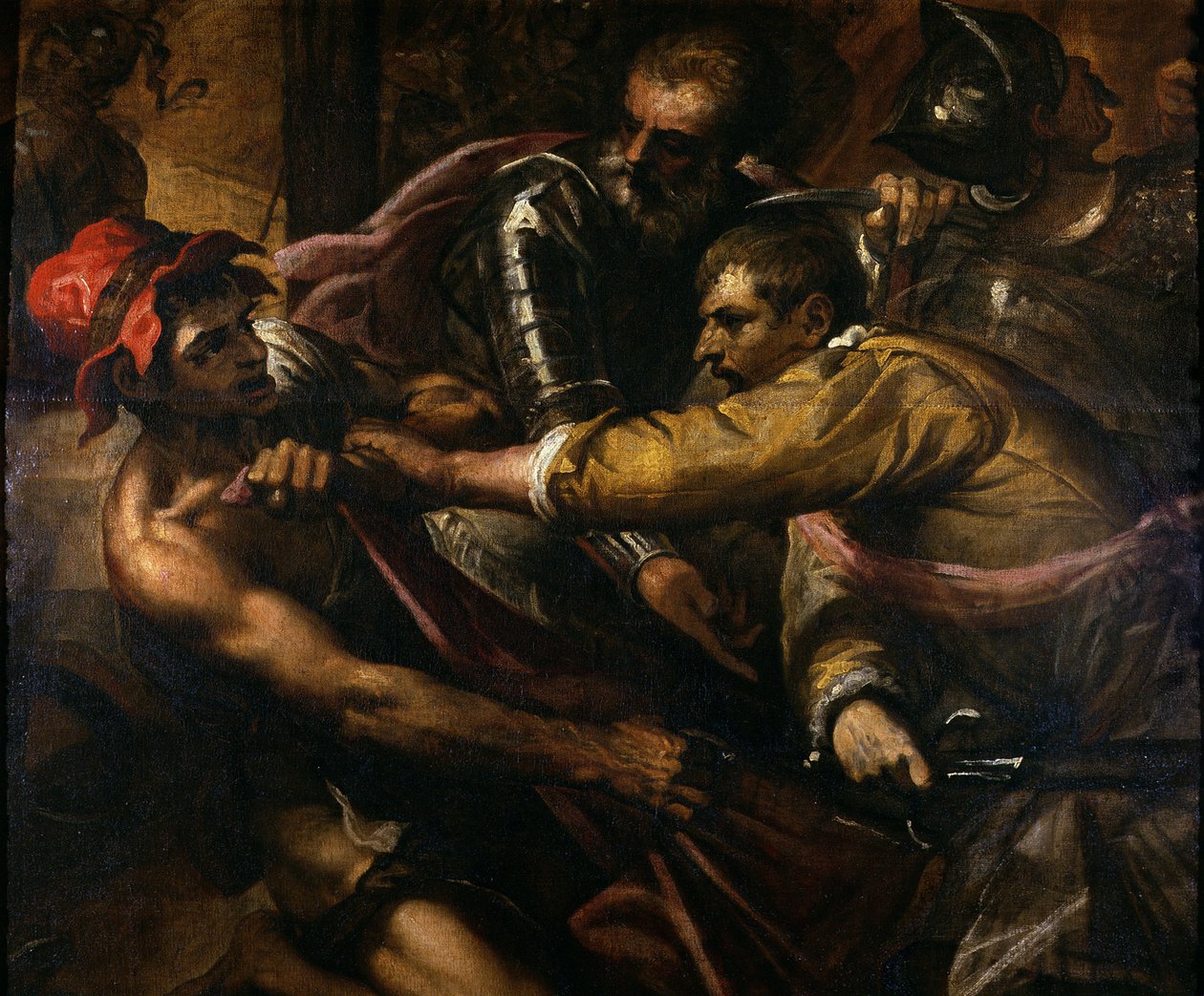 Soldater skændes om tøj af Jacopo Palma