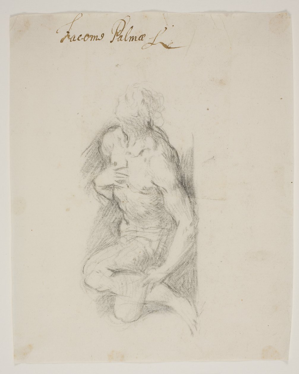 St Sebastian knæler af Jacopo Palma