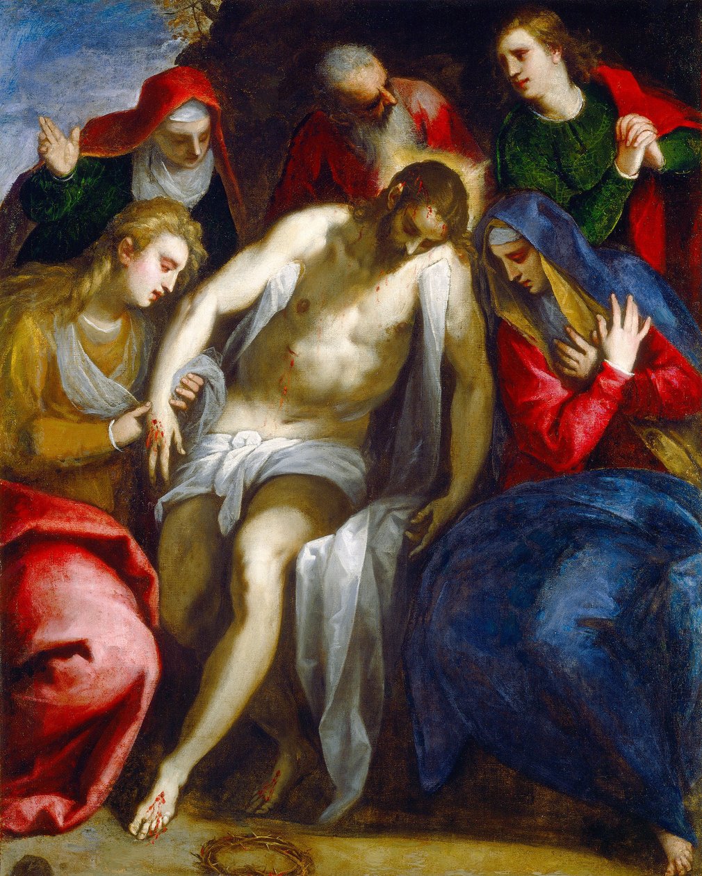 Klagesang af Jacopo Palma il Giovane