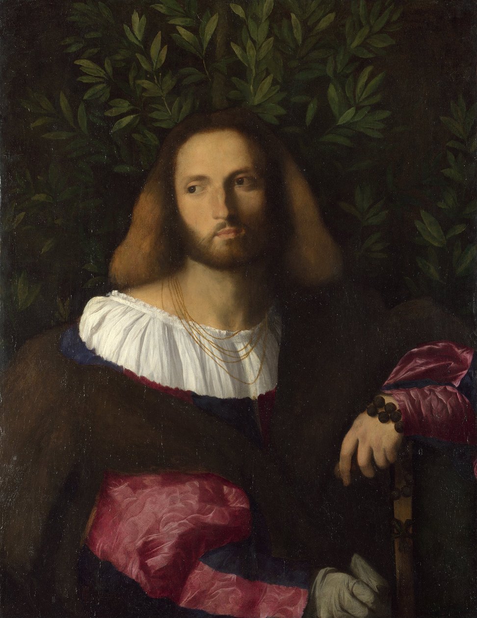 Portræt af en digter Ludovico Ariosto, ca. 1516 af Jacopo Palma il Vecchio the Elder