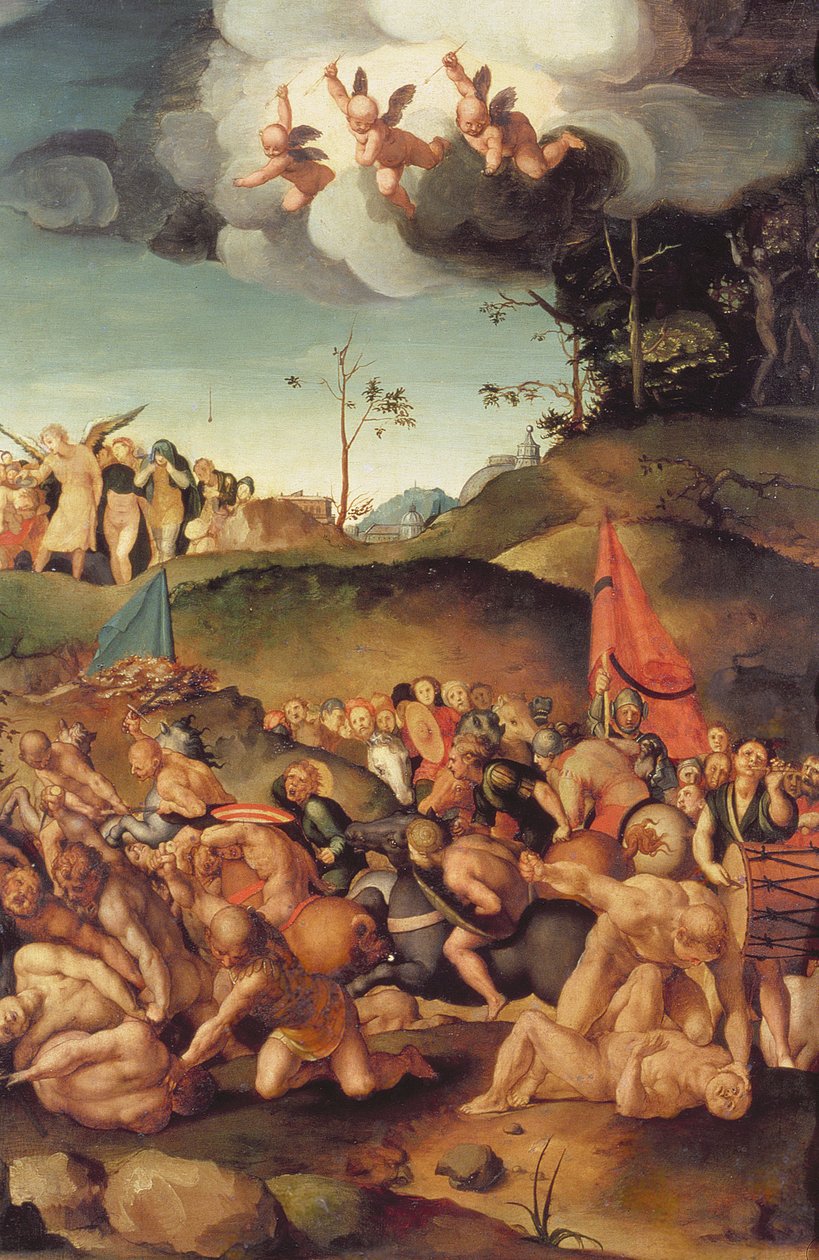 De ti tusinds martyrium, 1529-30 (panel) af Jacopo Pontormo