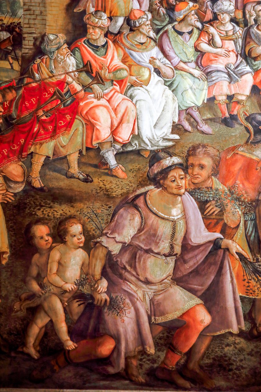 Hannibal og den puniske krig (detaljer) af Jacopo Ripanda