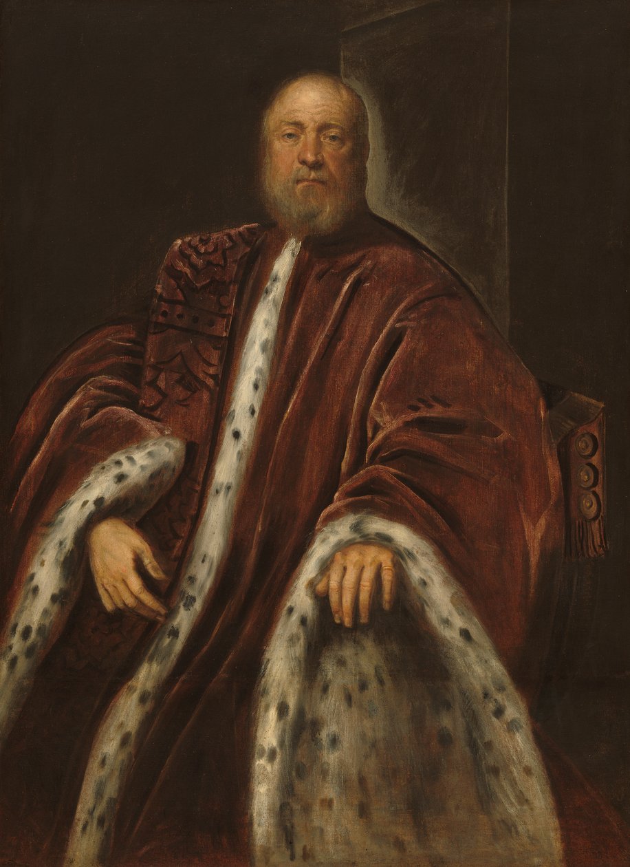 En prokurator i Sankt Markus, 1575-85 af Jacopo Robusti Tintoretto