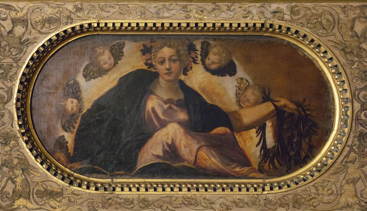 Allegory of Happiness Allegory of Happiness, 1565. af Jacopo Robusti Tintoretto