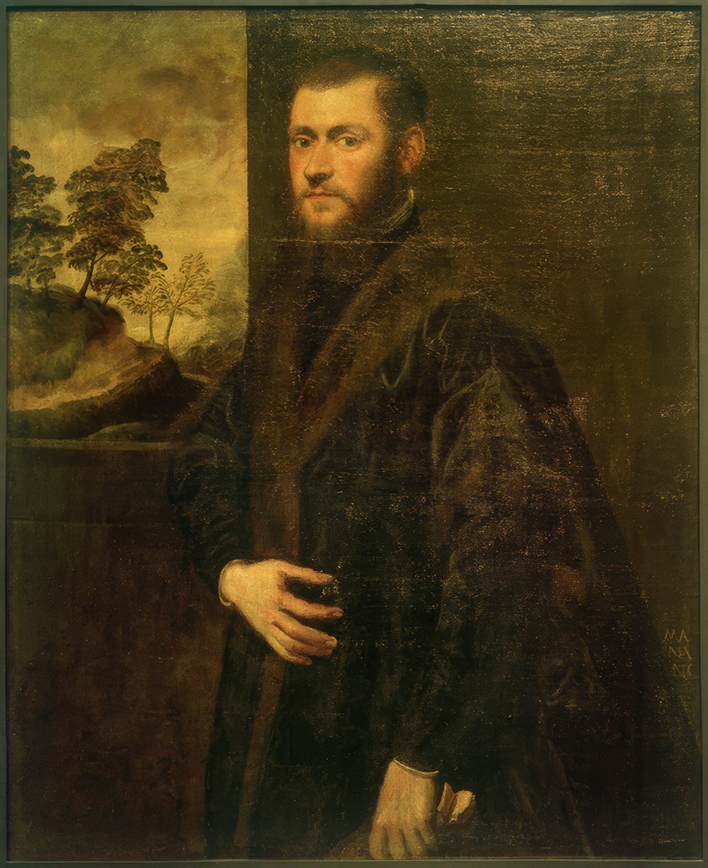 Ung adelsmand af Jacopo Robusti Tintoretto